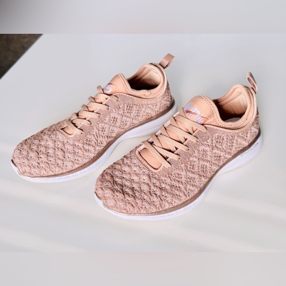 APL TechLoom Phantom Pro Women's Rose Gold Sneakers Running Shoes - Picture 8 of 16